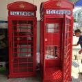 Modern Retro Telephone Booth for Outdoor Hotel Shopping Mall Wedding Decor for Office Building