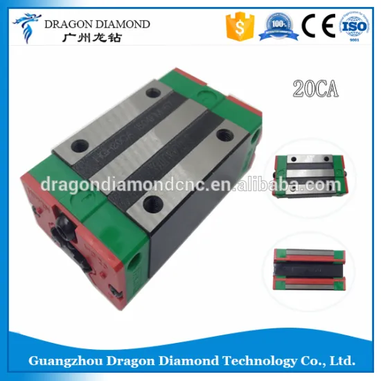HIWIN Taiwan made 2pcs HGR20 or HGW20CA narrow sliding block cnc par