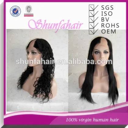 wholesale cheap brazilian hair u part wigs
