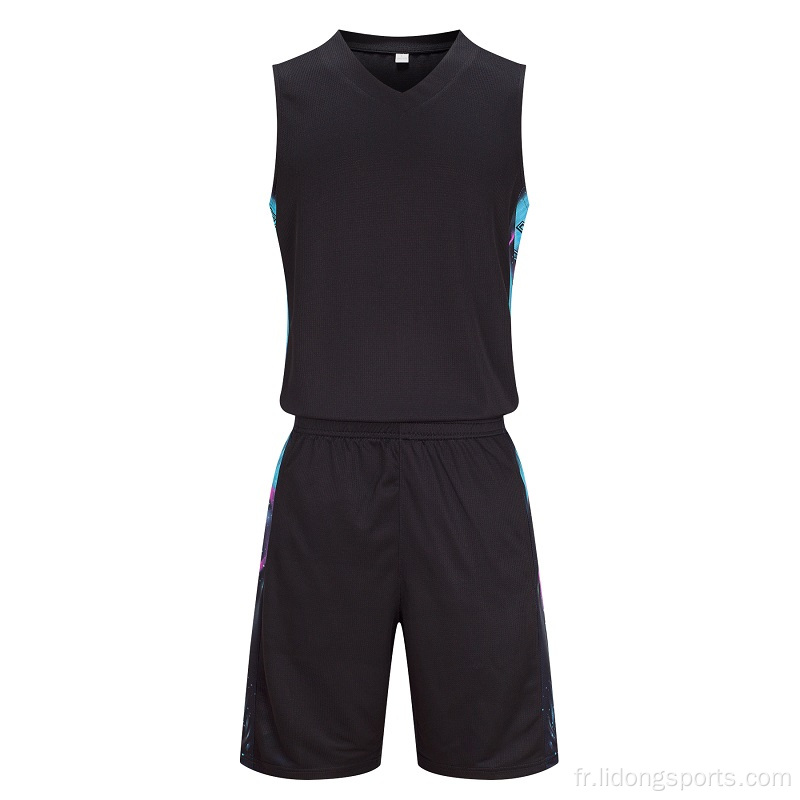 New Style Men Maillot d&#39;uniforme de basket-ball personnalisé