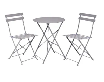 Garden Folding Bistro Set Wholesale Metal Chairs