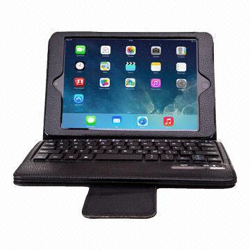 Wireless Bluetooth Keyboard Case for iPad Mini 2 with Stand Function