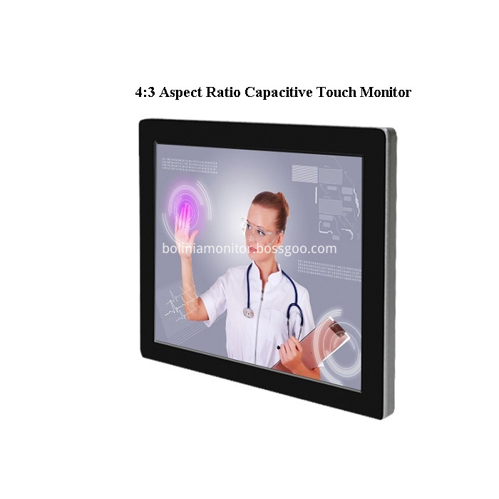 Square Capacitive Touch Monitor