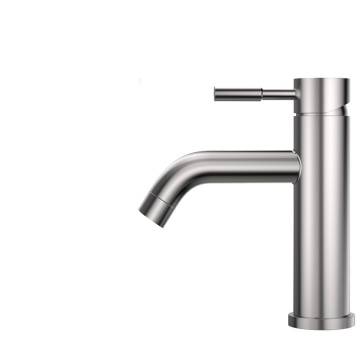 Inexpensive Single Handle Stainless Steel Basin Faucet