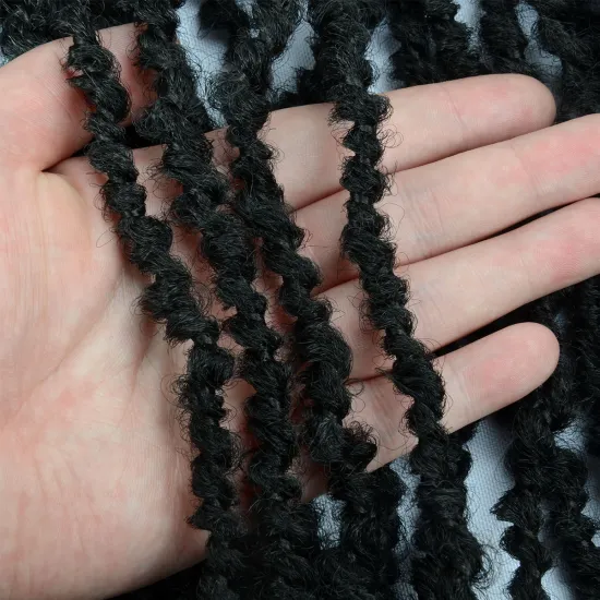 Wholesale 21 Senegalese Locs Crochet Hair 10 Roots Handmade Locs New Senegalese Twist Locs Hair Extension