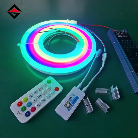 Hot Sales: 24V RGB Color Smart IC Chasing Running Flowing NeonFlex LED Kit
