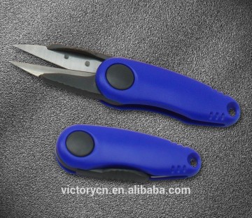 hot sale Stainless steel fishing scissors,fishing acessory line cutter A-105