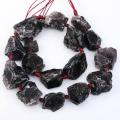 Natural Raw Rough Smoky Quartz Jewelry Crystal Gemstone Beads