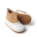 Ежедневни бебешки плетени обувки с мека подметка