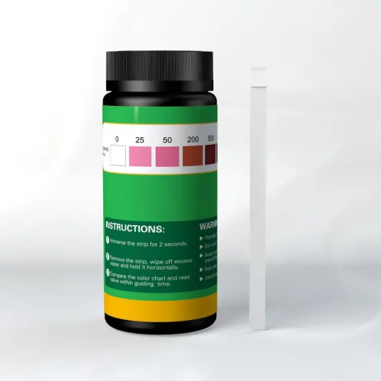 HOCL test strips 0-2000ppm for disinfectants
