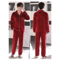 Couples pajamas winter island velvet