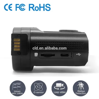 TF Card Slot Motion Detection Two TF Card HD Vehicle Dvr Car DVR