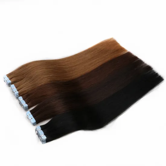 XUCHANG HARMONY HAIR 500grams 200 pieces 20inch european cuticle aligned virgin hair invisible human hair tape extensions