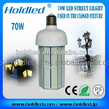 led street bulb 70w in enclosed fixture