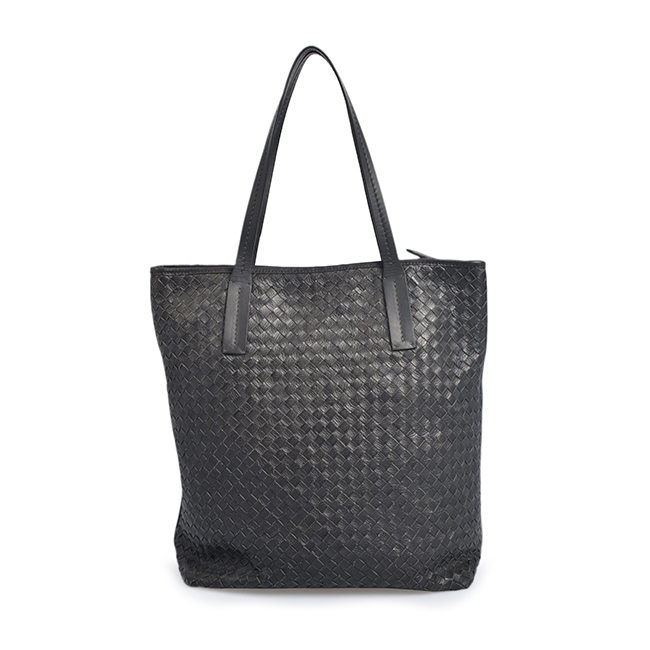 Handmade Weave Genuine Leather Women Messenger Shoulder Bag