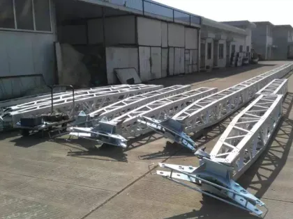 Steel Inner Suspended Gin Pole