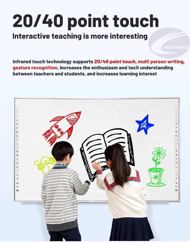 82 inch Interactive touch whiteboard
