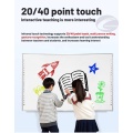 Tableau blanc tactile interactif de 82 pouces