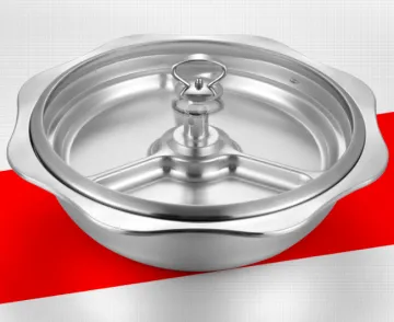Durable Stainless Steel Sun Basin Steamer Pot