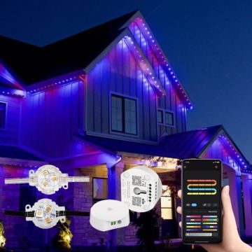 24V RGBW LED Point Light Full Set for Christmas Decoration