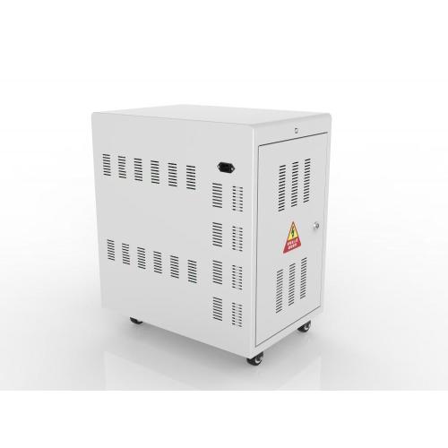cell phone charging station with  lockers