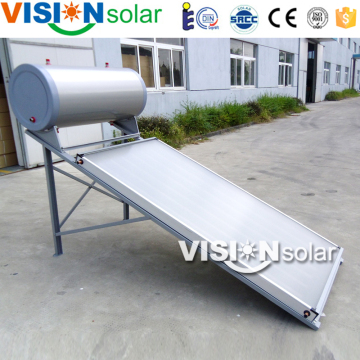 Galvanized steel tank shell solar panel hot water system exporting
