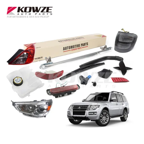 Guangzhou Auto Parts Supplier: Lighting System Lamp Parts for Mitsubishi Pajero/Montero Headlamp/Headlight Tail Light Rear