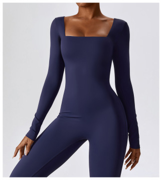 Heißer Yoga Fitness Custom Workout Yoga Jumpsuit für Frauen - sportlicher Bodysuit &amp; One -Piece -Aktivkleidung