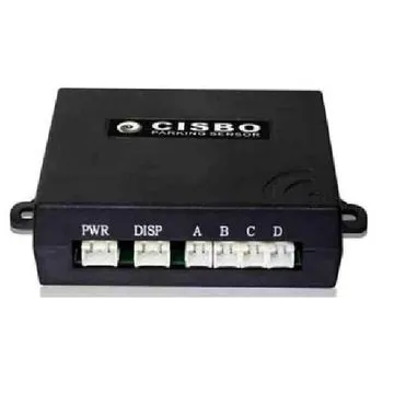 IP68 waterproof degree car flat panel LCD parking sensor with dang-dang alarming system