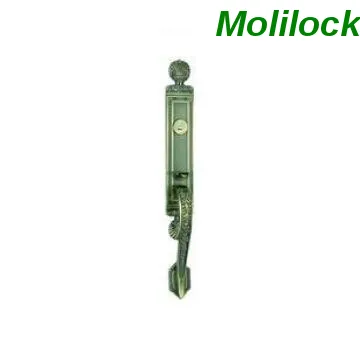 antique hardware heart lock