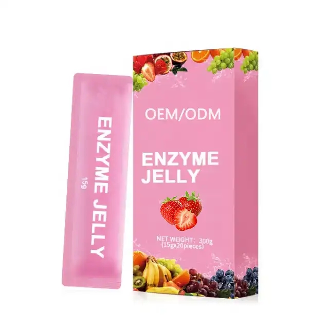 OEM/ODM Natural Enzyme Detox Probiotic Slimming Weight loss Jelly Vegan Fast Slim Jelly Stick