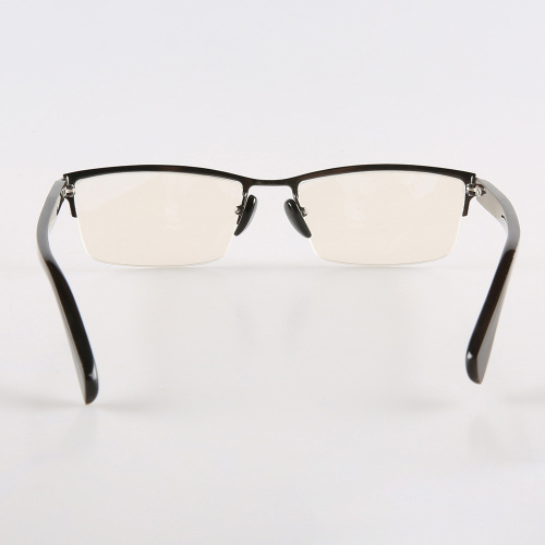 Half Frame Buffalo Horn Eyeglasses Frame