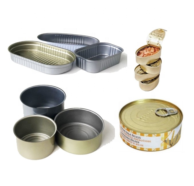 Tuna Sardine Fish Food Tin Can Making Machine