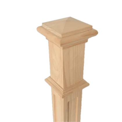 Modern Stair Newel Post for Elegant Stairs