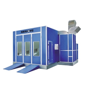 CE Certified Fireproof Paint Spray Booth with Advanced HVAC System