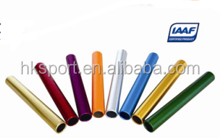 IAAF Approved Aluminum Alloy Relay Baton for Match