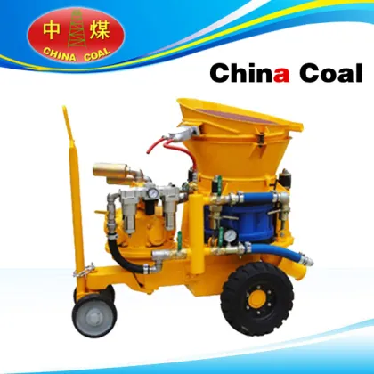 Refractory spraying machine