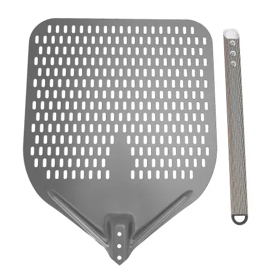 Hard Anodized 16 Inch Professional Pizza Spatula Set with Metal Handle
