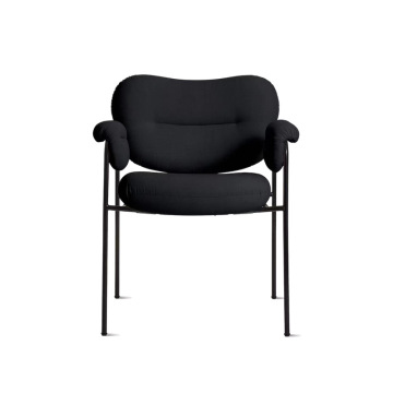 Chaise de restauration à domicile simple moderne: Nouvelle chaise de salle à manger du minimalisme italien avec dossier incurvé