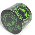 3 couches Black Zinc Allin Herb Grinder