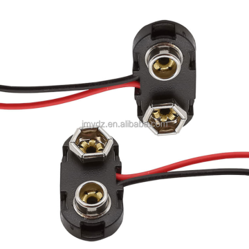 Boucle de batterie 9V avec fil 10 cm et support de snot pour Arduino Uno, 2560, dû