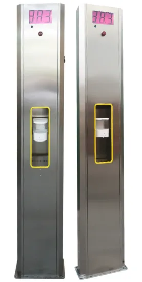 Body temperature measurement and disinfection machine