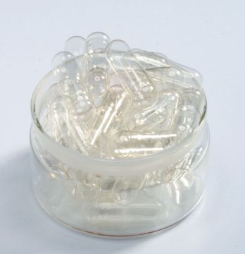 Transparent Empty Hard Gelatin Capsules in Different Sizes - Halal Options