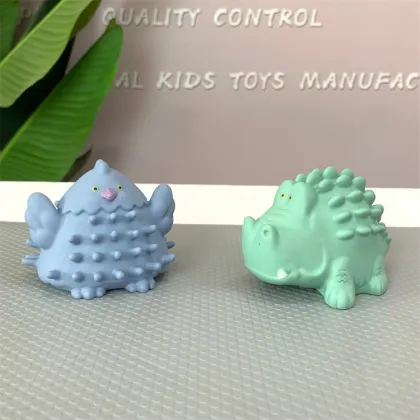 Rubber Animal Cute Animal Pinch Toy Bath Toys & Bathroom Fun for Babies and Kids