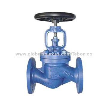 DIN Standard Bellow Sealed Globe Valve, OS & Y Type, PN1.6-40MPa