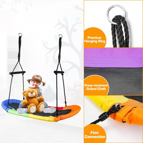 Outdoor Surfing Swing Outdoors Saucer Surfing Swing Hanging Rope Tree Swing Factory