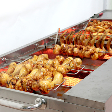Commercial Automatic Rotary Chicken Oven for Middle East Barbecue