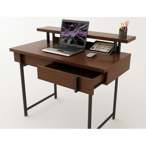 Table de bois de bureau avec tiroir