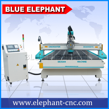 DX2040 China atc cnc router with vacuum table for wood furniture, MDF, PVC, PCB, Acrylic