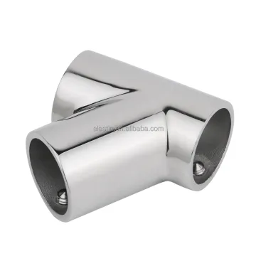 Hardware Marine 316 Stainless Steel Tee Handrail Fittings